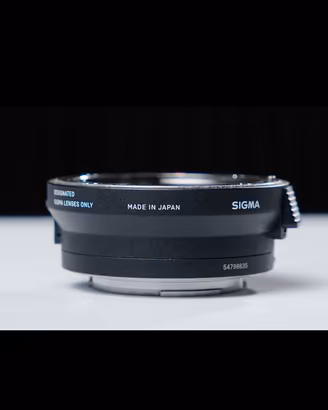Sigma mc-11 canonEF to Sony mount