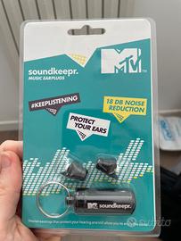 Auricolari soundkeepr MTV (music earplugs)