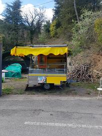 Carrello rimorchio Street food