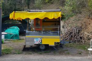 Carrello rimorchio Street food