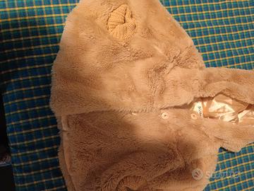 mantellina pelliccia sintetica 18mesi