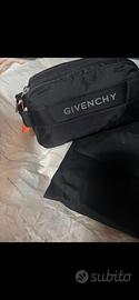 Givenchy Pochette Uomo Nera Poliammide 