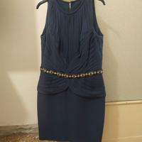 Abito elegante Luisa Spagnoli in seta,stola gratis