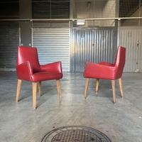 Coppia di poltroncine vintage anni 60 design
