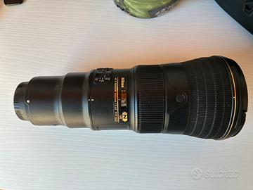 Obiettivo AF-S NIKKOR 500mm f/5.6E PF ED VR