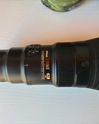Obiettivo AF-S NIKKOR 500mm f/5.6E PF ED VR