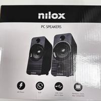 Casse pc speakers nilox