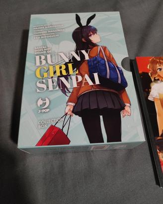 manga bunny girl senpai + petite Devil kohai box