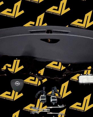 Kit airbag opel Crossland X 2018> cruscotto comple