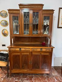 Credenza armadio madia in ulivo vintage