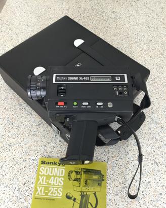Cinepresa Sankyo Sound XL-40S vintage super 8
