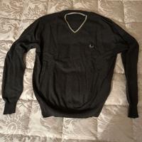 Maglione in lana Fred Perry grigio tg 44