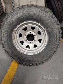 RUOTE CON PNEUMATICI PER TOYOTA LAND CRUISER