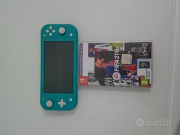 Nintendo switch lite azzurra 