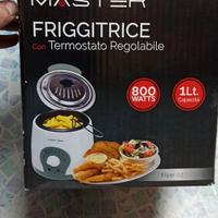 friggitrice a immersione con termostato regolabile