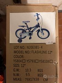 Bicicletta per Bambini 12” BMX