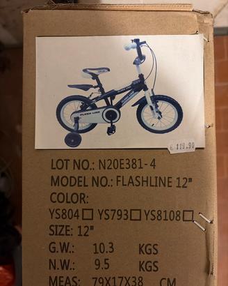 Bicicletta per Bambini 12” BMX