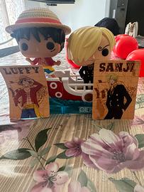 Luffy e sanji sorpresa uovo kinder One piece