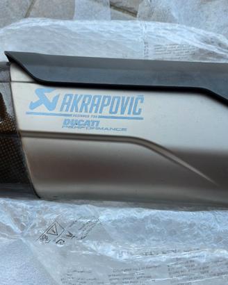 Terminale scarico Ducati Akrapovic Multistrada