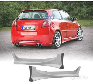 MINIGONNE LATERALI FIAT STILO 3P 01-08 LOOK TURBO