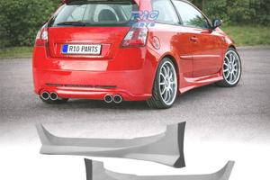 MINIGONNE LATERALI FIAT STILO 3P 01-08 LOOK TURBO
