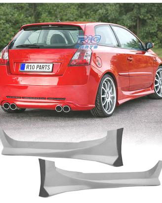 MINIGONNE LATERALI FIAT STILO 3P 01-08 LOOK TURBO