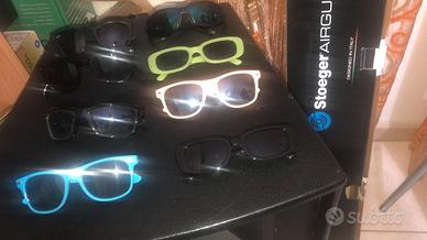 occhiali da sole 8 paia stock