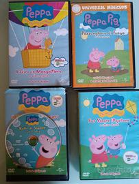 n. 4 DVD Peppe Pig