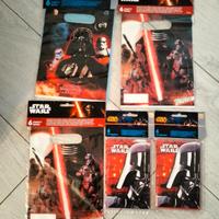 Star wars guerre stellari inviti compleanno bimbo