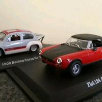 Modellini Fiat Abarth 1/43 Hachette 