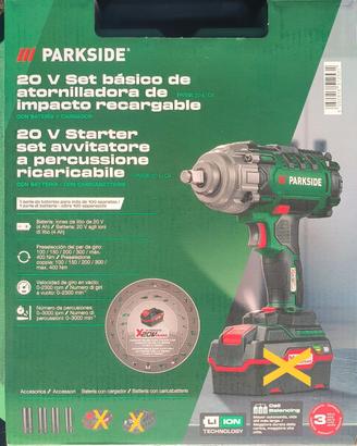 Nuovo!Avvitatore a percussione Parkside GARANZIA