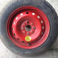 Ruota ruotino di scorta Fiat punto ecc