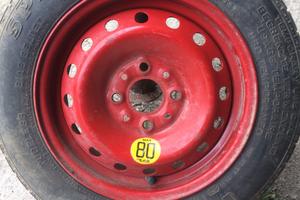 Ruota ruotino di scorta Fiat punto ecc