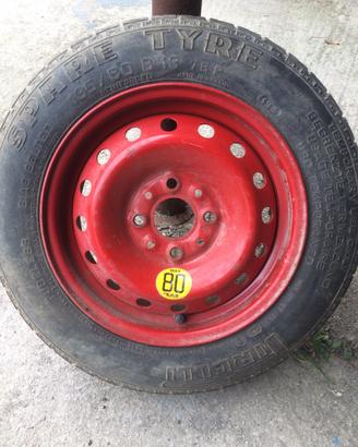 Ruota ruotino di scorta Fiat punto ecc