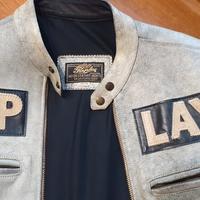 replay giacca in pelle