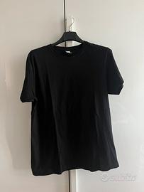 T-shirt donna nera DERCOS Partner dell'autostima