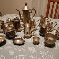 Set teiere, porta zucchero e lattiere