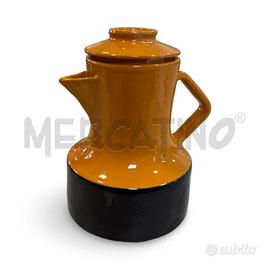 CAFFETTIERA VINTAGE MODERNARIATO ANNI 60 CERAMICA