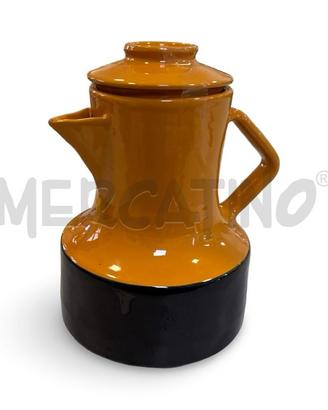 CAFFETTIERA VINTAGE MODERNARIATO ANNI 60 CERAMICA