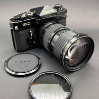 Canon F-1 Old + Canon FD 35-105mm f/3.5 Macro