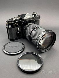 Canon F-1 Old + Canon FD 35-105mm f/3.5 Macro
