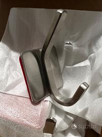 STOCK 1000 Confezioni Ganci Adesivi Acciaio Inox