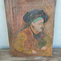 quadro antico olio su tela