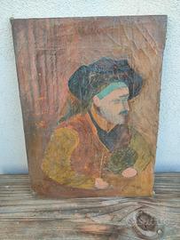 quadro antico olio su tela