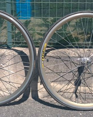 Ruote DURA-ACE francesi bici da corsa diam. 63
