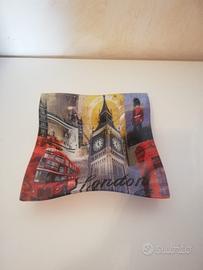 Centro Tavola / Svuota Tasche Vetro Londra
