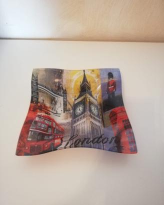 Centro Tavola / Svuota Tasche Vetro Londra