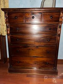 Cassettiera settimino legno