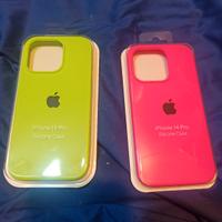 Silicone Case Cover per iPhone 16 e 14  pro 