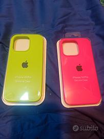 Silicone Case Cover per iPhone 16 e 14  pro 